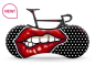 Preview: VELOSOCK Indoor Bike Cover Black Kiss