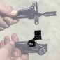 Preview: Wolf Tooth ShiftMount Shimano I-Spec II Bremse/Sram Schalthebel Adapter rechts