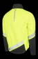 Preview: wowow Fuji Regenjacke schwarz gelb und reflektierend