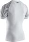 Preview: X-Bionic MEN Invent 4.0 LT Shirt SH SL arctic white/dolomite grey kurzarm Shirt