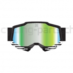 100% Accuri 2 OTG-UTV-ATV KB43 Blackdrip Mirror Green Goggles