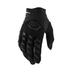 100% Airmatic black-charcoal/black-grey Handschuhe