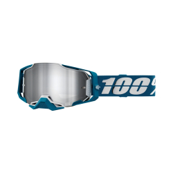 100% Armega Albar Mirror Silver Goggles