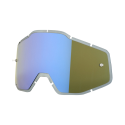 100% Ersatzlinse injected blue mirror/smoke zu Racecraft /Accuri /Strata Goggle
