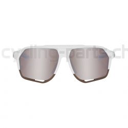 100% Norvik Soft Tact White-HiPER Silver Brille