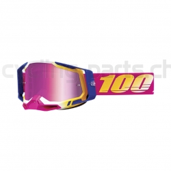 100% Racecraft 2 Mission Mirror Pink Goggles