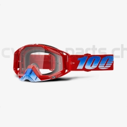 100% Racecraft Kuriakin red Goggles