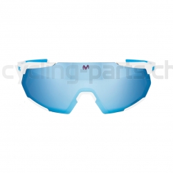 100% Racetrap 3.0 Movistar Team White-HiPER Blue Brille