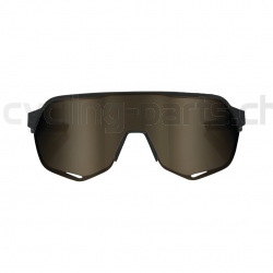 100% S2 Matte Black-Soft Gold Brille