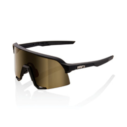 100% S3 Soft Tact Black-Soft Gold Brille