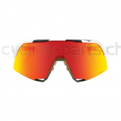 100% S3 Soft Tact Grey Camo-HiPER Red Brille