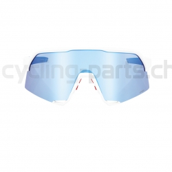 100% S3 TotalEnergies Team Matte White/Metallic Blue-HiPER Blue Multilayer Brille