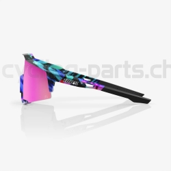 100% Speedcraft Peter Sagan LE Soft Tact Tie Dye -Purple Multilayer Brille
