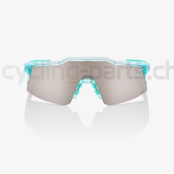 100% Speedcraft SL Polished Translucent Mint-HiPER silver Brille