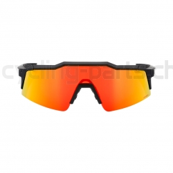 100% Speedcraft SL Soft Tact Black-HiPER red Brille