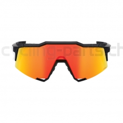 100% Speedcraft Tall Soft Tact Black-HiPER Red Brille