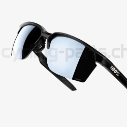 100% Sportcoupe matte black Brille