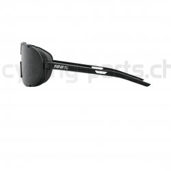 100% Westcraft Matte Black-Smoke Brille