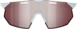 100% HYPERCRAFT SQ Matte Stone Grey - HiPER Crimson Silver Brille
