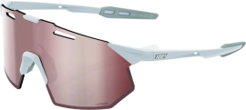 100% HYPERCRAFT SQ Matte Stone Grey - HiPER Crimson Silver Brille
