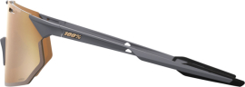 100% HYPERCRAFT SQ Soft Tact Grey - HiPER Copper Mirror Brille
