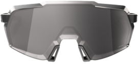 100% KORBIN Gloss Black Chrome - HiPER Silver Mirror Brille