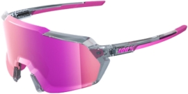 100% KORBIN Polished Translucent Grey - Purple Multilayer Brille