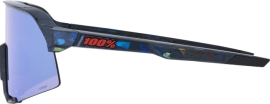 100% S3 Black Holographic - Hiper Blue Multilayer Mirror Brille