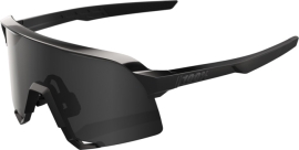 100% S3 Gloss Black Matte Black - Black Mirror Brille