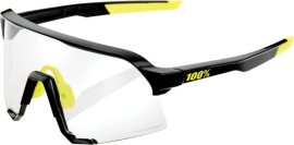 100% S3 Gloss Black - Photochromic Brille