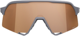 100% S3 Soft Tact Grey - HiPER Copper Mirror Brille