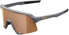 100% S3 Soft Tact Grey - HiPER Copper Mirror Brille