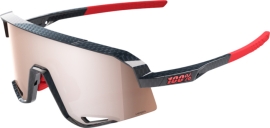100% Slendale Gloss Crabon Fiber - HiPPER Crimson Silver Brille