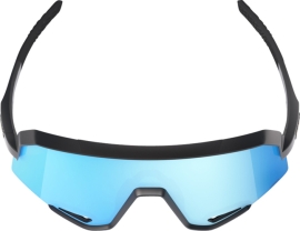 100% Slendale Matte Black - HiPER Blue Multilayer Mirror Brille