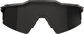 100% Speedcraft SL Matte Black Gloss Black - Black Mirror Brille