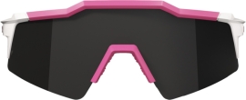 100% Speedcraft SL Puddy Pink White - Smoke Brille