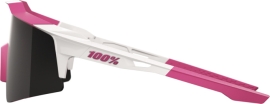 100% Speedcraft SL Puddy Pink White - Smoke Brille