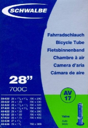 Schwalbe AV 17 700x28/45 Schrader 40mm Schlauch
