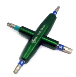 Abbey Bike Tools 4-Way Multi-Tool mit austauschbaren Bits