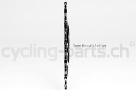 absolute Black Sram Oval Boost 3mm Offset Spiederless 30 Zähne black Kettenblatt