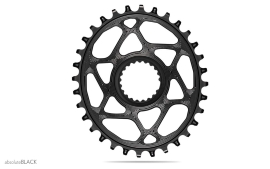 absolute Black Oval Shimano XTR M9100/9120/XT M8100/SLX M7100 34 Zähne black Kettenblatt