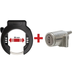 Abus Rahmenschloss 4750XL black und Akkuschloss IT2.1 Bosch PowerTube