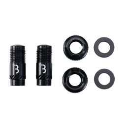 Preview: BBB Presta CoreCap black Ventilkappen - Set