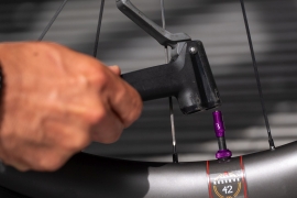 Preview: BBB Presta CoreCap purple Ventilkappen - Set