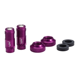 BBB Presta CoreCap purple Ventilkappen - Set