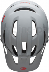 Bell 4Forty MIPS matte/gloss gray/crimson S 52-56 cm Helm