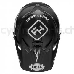 Bell Full 9 Fusion MIPS matte black/white fasthouse M 55-57 cm Helm
