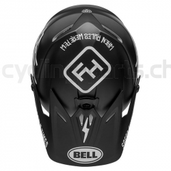 Bell Full 9 Fusion MIPS matte black/white fasthouse L 57-59 cm Helm