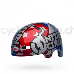 Bell Local red/silver/blue nitro M 55-59 cm Helm