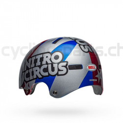 Bell Local red/silver/blue nitro M 55-59 cm Helm
